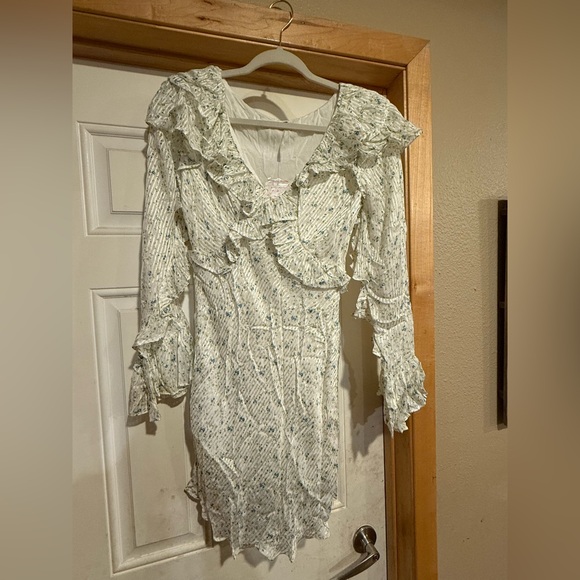 NWT Free People Sweetest Thing Ivory Floral Dress - Picture 2 of 16